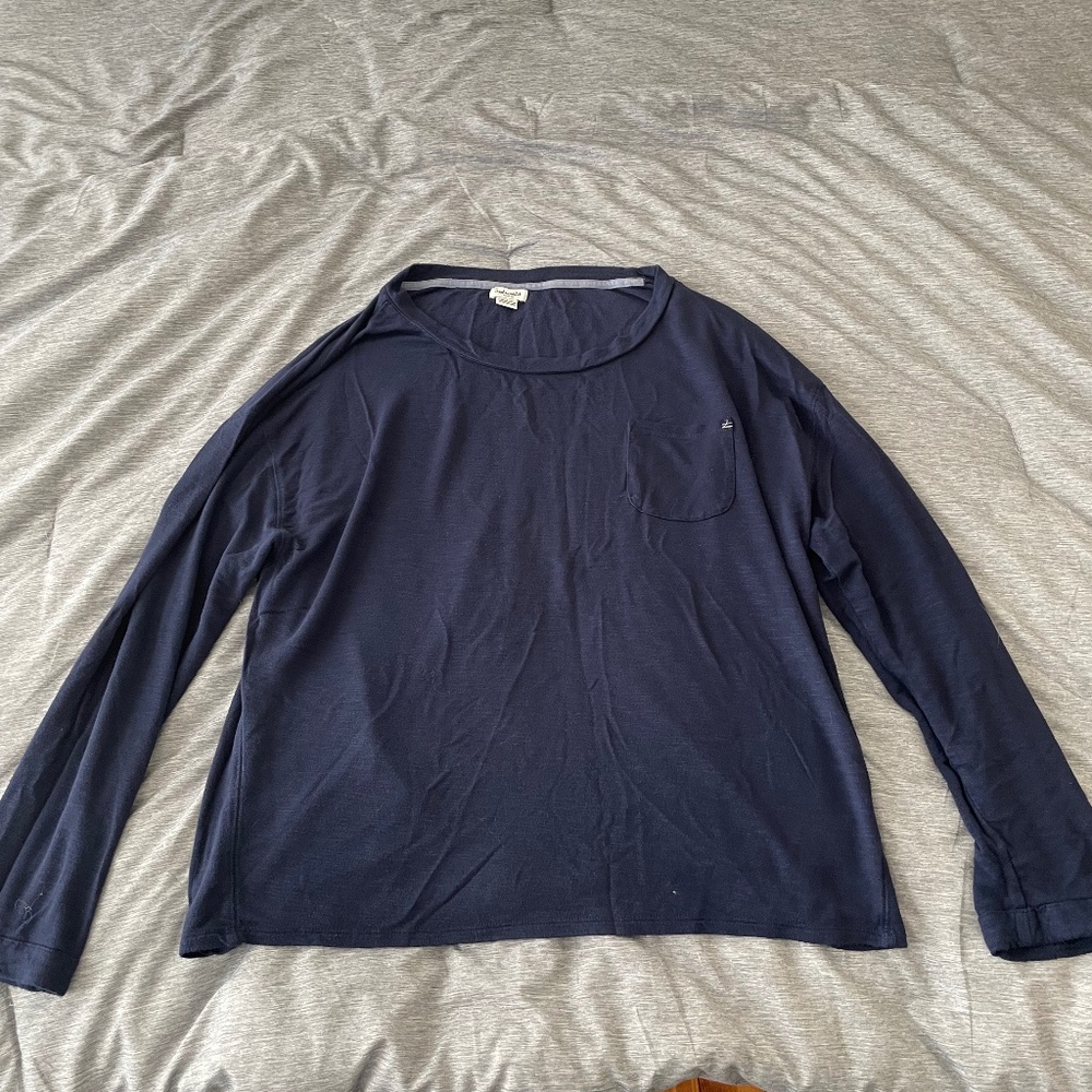 Splendid Lounge Long Sleeve Tee Size Medium